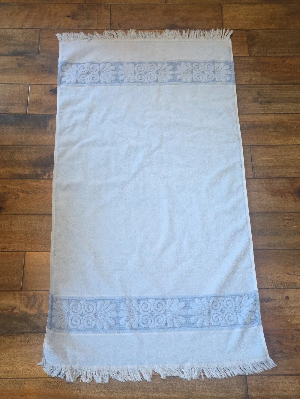 Cannon Monticello Santa Cruz VTG Set of Blue Bath Hand Towels Washcloth